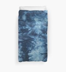 Blaue Krawatte Farbstoff Bettbezug