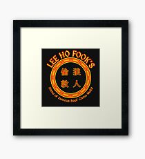 Lee Ho Fook's Framed Print