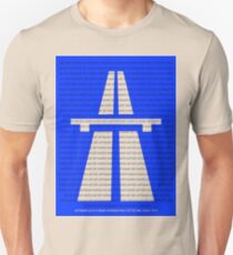 Autobahn - Cutout Unisex T-Shirt