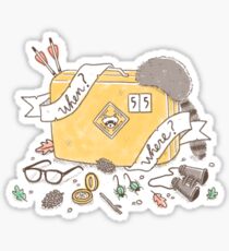 When and where Sticker