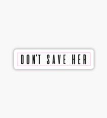 no role modelz Sticker