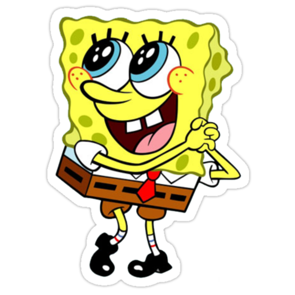 Spongebob Stickers By Brian Hurst Redbubble