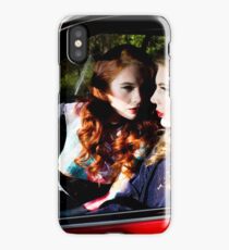 Vintage fashion shoot iPhone Case