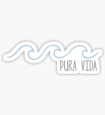 Pura Vida Wave Sticker