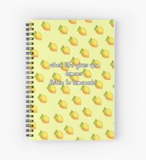 LEMONADE Spiral Notebook