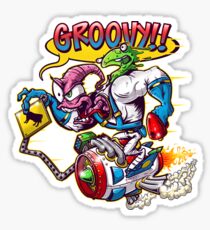 Groovy Fink Sticker