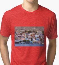 Chalki Waterfront Tri-blend T-Shirt