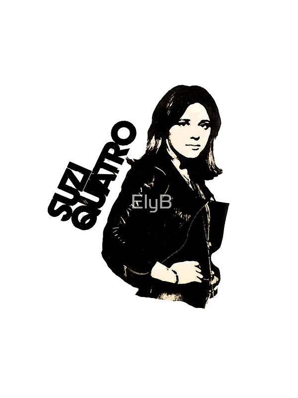 "Suzi Quatro" Stickers by ElyB | Redbubble