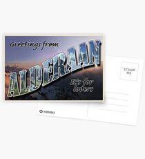 Alderaan Postkarte Postkarten