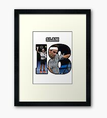 Federer 18 Framed Print