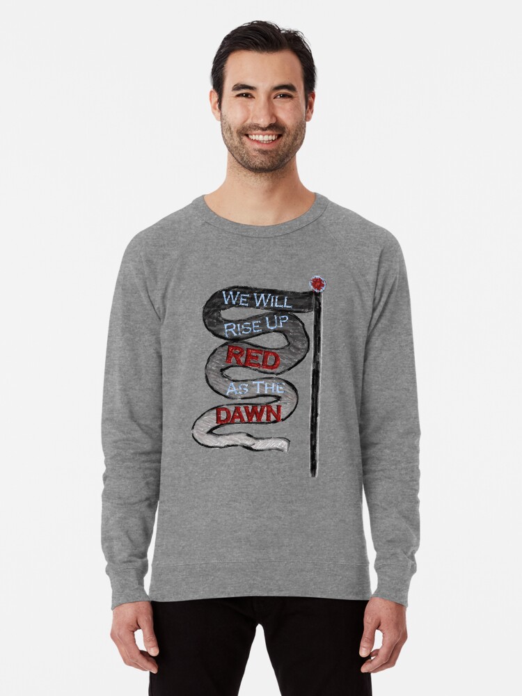 Red Queen Quote Lightweight Sweatshirt By Amandakoz Redbubble