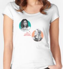 charlotte and cordelia Women's Fitted Scoop T-Shirt
