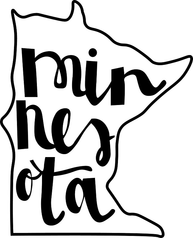 "Minnesota Love" by hnbeachey Redbubble
