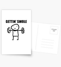 Best Seller: Getting Swole Postcards