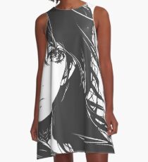 Girl_ In_ Anime A-Line Dress