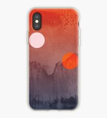 Star Wars A New Hope a inspiré l'oeuvre de deux soleils Coque et skin iPhone
