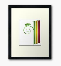 Colored Nature Framed Print