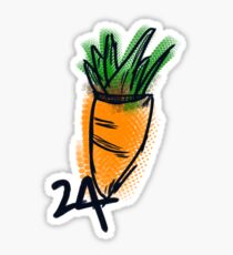 24 CARROT Sticker