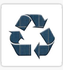 Solar recycling Sticker