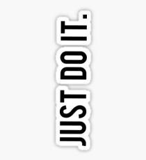 Just Do It Graphic Sticker
