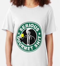 Camiseta ajustada Seria mierda gourmet