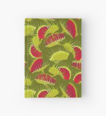 Venus Flytrap or Dionaea muscipula. Hardcover Journal