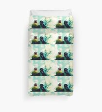 Wedding ducks Duvet Cover