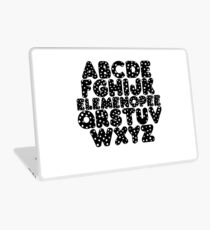 Elemenopee Alphabet Funny Laptop Skin