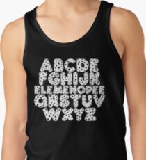 Elemenopee Alphabet Funny Men's Tank Top