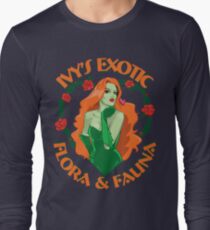Ivy's Exotic Flora & Fauna Long Sleeve T-Shirt