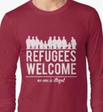 no one is illegal Long Sleeve T-Shirt