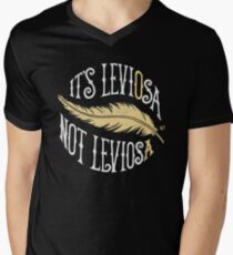 Camiseta para hombre de cuello en v Leviosa