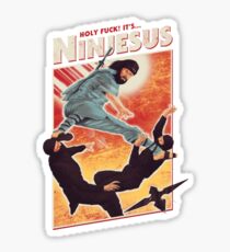 The Jesus Ninja Sticker