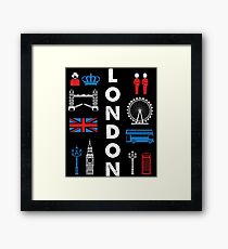 LONDON Capital city England Great Britain Framed Print