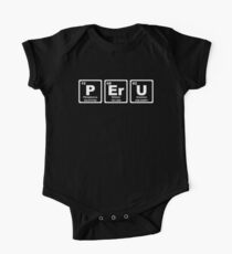 Peru - Periodic Table One Piece - Short Sleeve