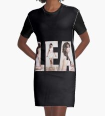 Lea Michele Graphic T-Shirt Dress