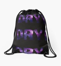 DRY Official Galaxy Logo Drawstring Bag