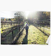 lil sis in the vineyard Poster