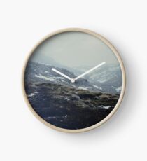 Winter View III Clock