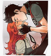 Robin and Starfire Poster