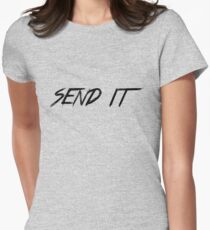 Schicken Sie es Tailliertes T-Shirt für Frauen