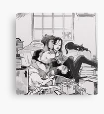 Moving in together Metal Print