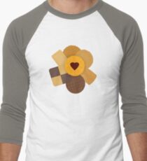 Biscuits Men's Baseball ¾ T-Shirt