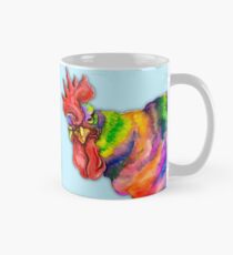 Angry rooster, Year of the Rooster, chicken art Mug