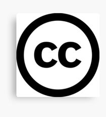 Creative Commons Canvas Print