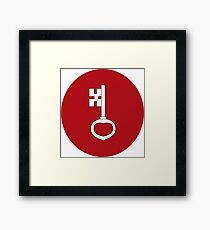 Dinhard Coat of arms Framed Print