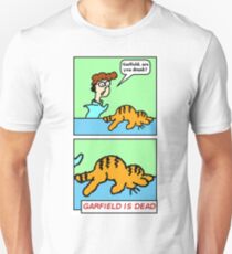 GARFIELD IS DEAD Slim Fit T-Shirt