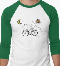 Camiseta ¾ estilo béisbol Día de la bicicleta