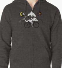 Bicycle Day Zipped Hoodie
