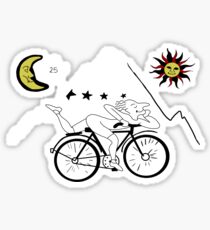 Bicycle Day Sticker